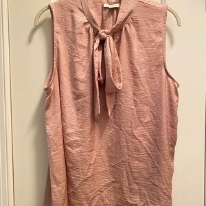 Elegant Pink Sleeveless Top